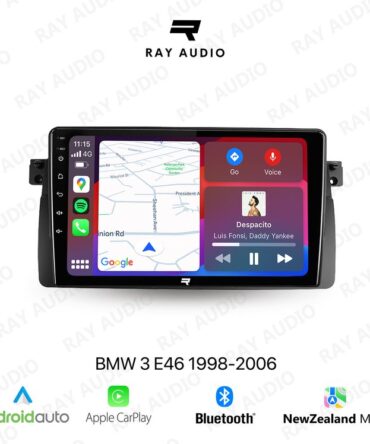 Ray Audio BMW 3 E46 1998-2006 Apple CarPlay & Android Auto Bluetooth Car Stereo