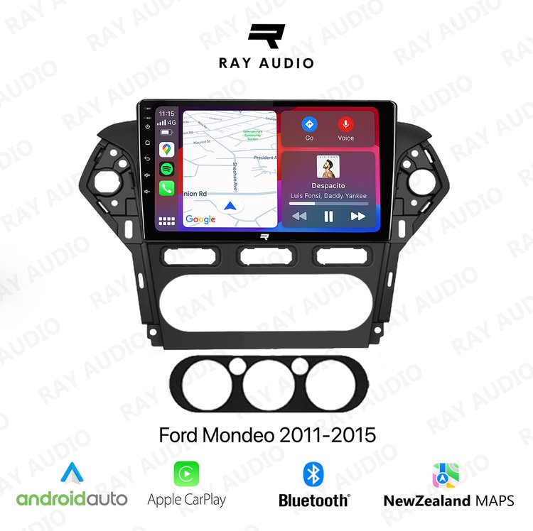 Ray Audio Ford Mondeo 2011-2015 Apple CarPlay & Android Auto Bluetooth Car Stereo