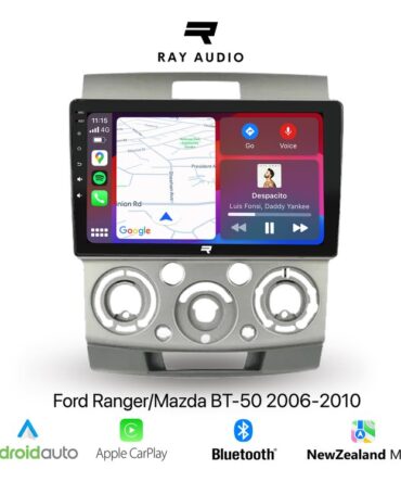 Ray Audio Mazda BT50 2006-2010 Apple CarPlay & Android Auto Bluetooth Car Stereo