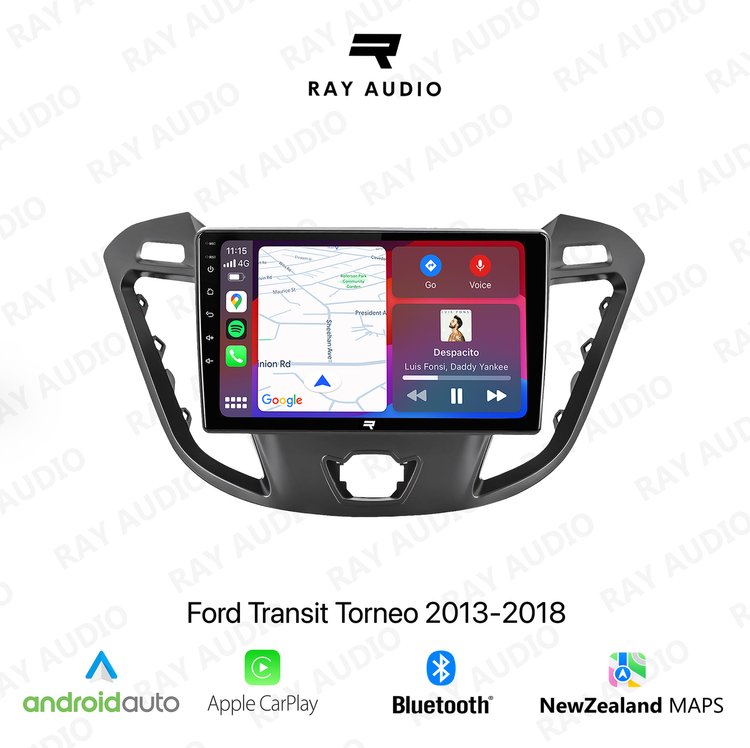 Ray Audio Ford Transit/Torneo 2013-2018 Apple CarPlay & Android Auto Bluetooth Car Stereo