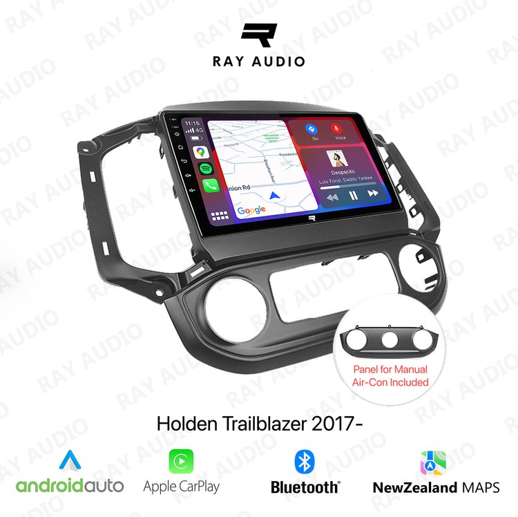 Ray Audio Holden Trailblazer 2017+ Apple CarPlay & Android Auto Bluetooth Car Stereo