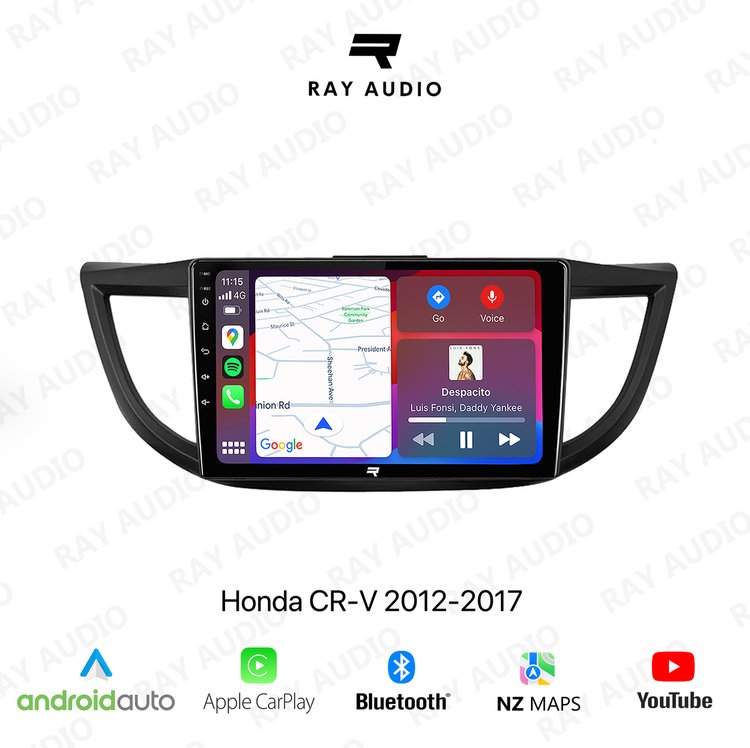 Ray Audio Honda CR-V 2012-2017 Apple CarPlay & Android Auto Bluetooth Car Stereo