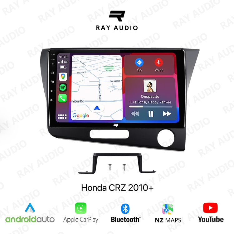 Ray Audio Honda CRZ 2010+ Apple CarPlay & Android Auto Bluetooth Car Stereo