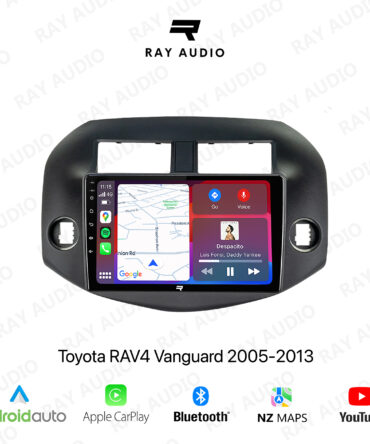 Ray Audio Toyota RAV4 Vanguard 2005-2013 Apple CarPlay & Android Auto Bluetooth Car Stereo