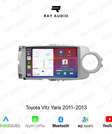 Ray Audio Toyota Vitz Yaris 2011-2013 Apple CarPlay & Android Auto Bluetooth Car Stereo